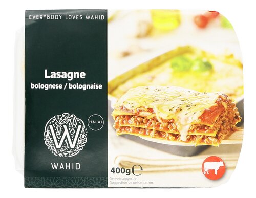 WAHID Vlees lasagne bolognaise