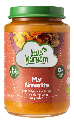 LITTLE MARYAM groent.kip halal8+Bio