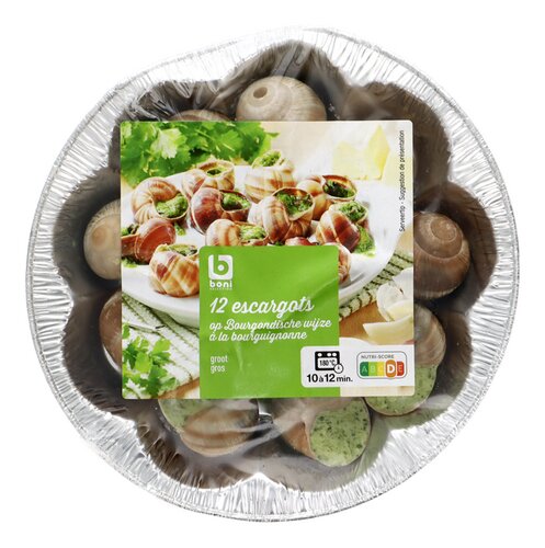 BONI escargots bourguignonne 12pc