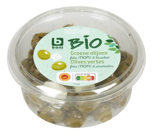 BONI BIO olives vert a la feta