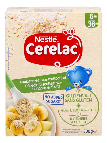 NESTLÉ CERELAC koekjesmeel6-36m gv