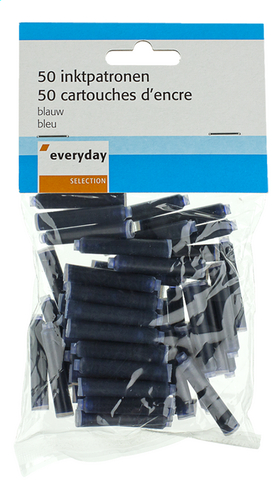 EVERYDAY ptes cartouches encre bleu