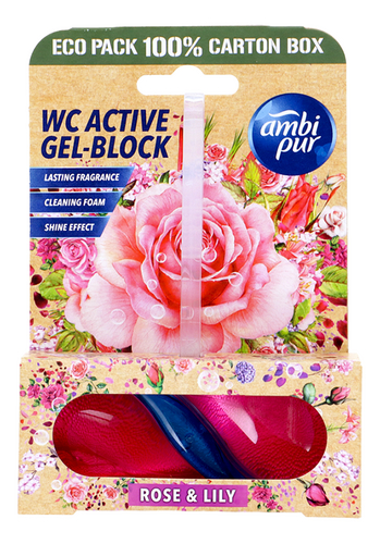 AMBI PUR wc blok rose&lily
