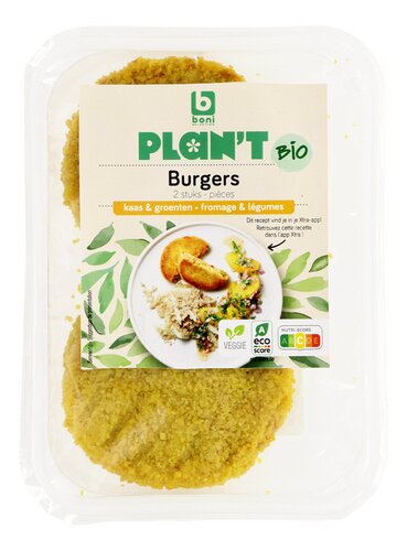 BONI PLAN'T Burger from.-lég. Bio
