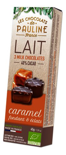 CH. DE PAULINE caramel choc.lait bio