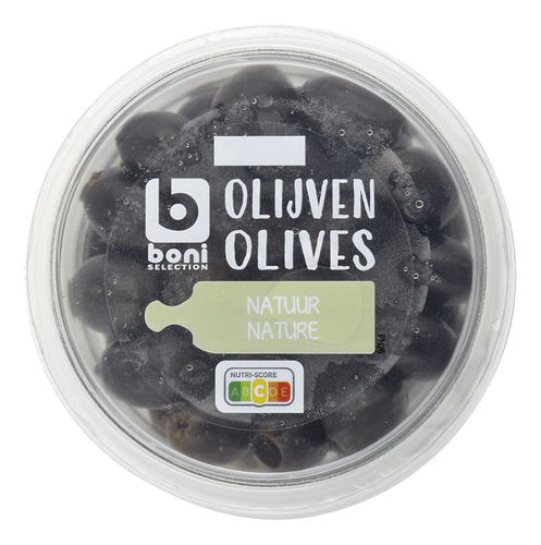 BONI zwarte olijven ontpit