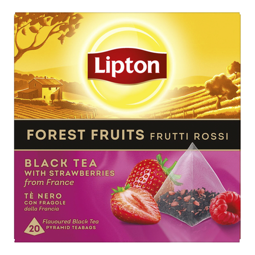 LIPTON Black Tea Forest Fruits