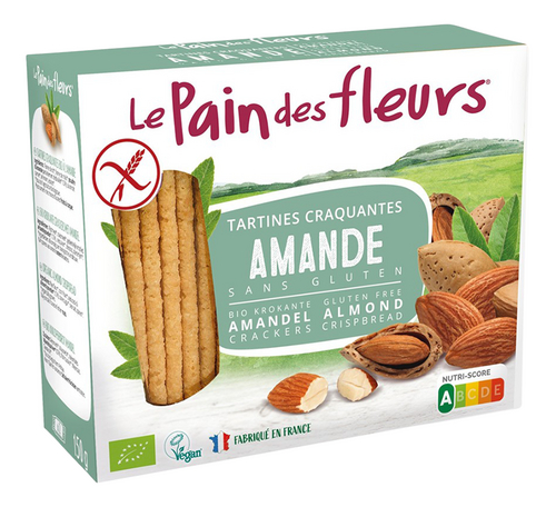 LE PAIN DES FLEURS Cracker Amandel Bio