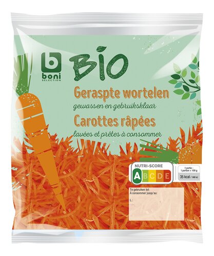 BONI BIO Carottes Râpées