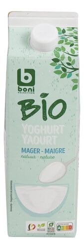 BONI BIO yaourt maigre nature