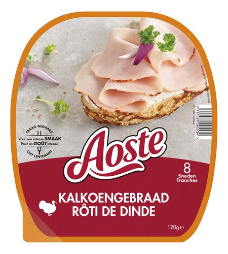 AOSTE Authentiek kalkoengebraad