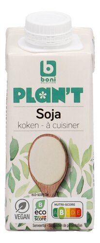 BONI PLAN'T Crème Soja 15 % M.G.