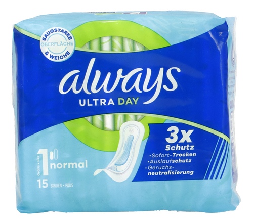 ALWAYS serviet.hygiéniques normal