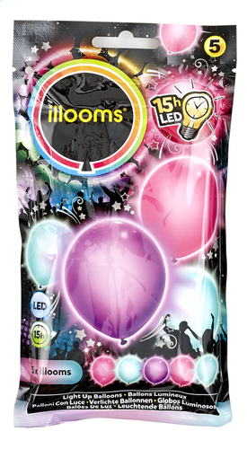 wetgeving warmte coupon Illooms LED ballonnen girlie | Colruyt