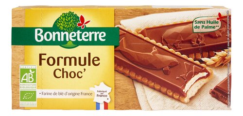 BONNETERRE biscuits chocolat Bio