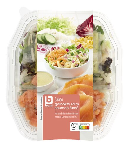 BONI maaltijdsalade gerookte zalm