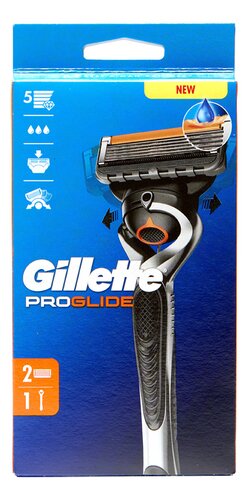 GILLETTE fusion proglide app.+2 mesjes