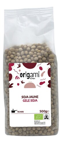 ORIGAMI Fèves de soja Jaune Bio