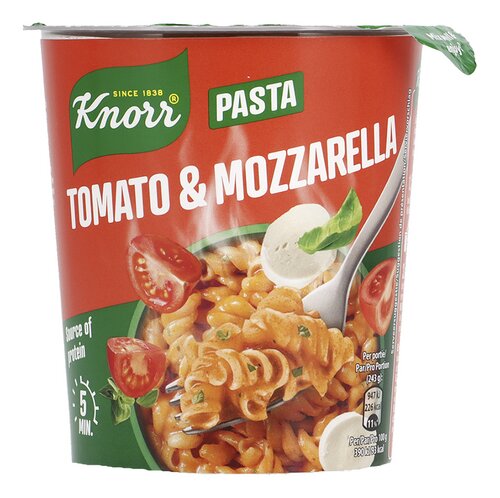 KNORR pasta tomates mozzarella