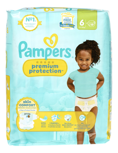 PAMPERS luiers pr.prot. m6 13-16kg