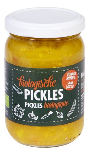 DE LOODS pickles sans sucre Bio