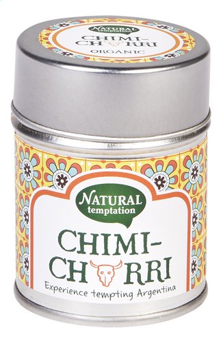 NATURAL TEMPTATION chimichurri Bio