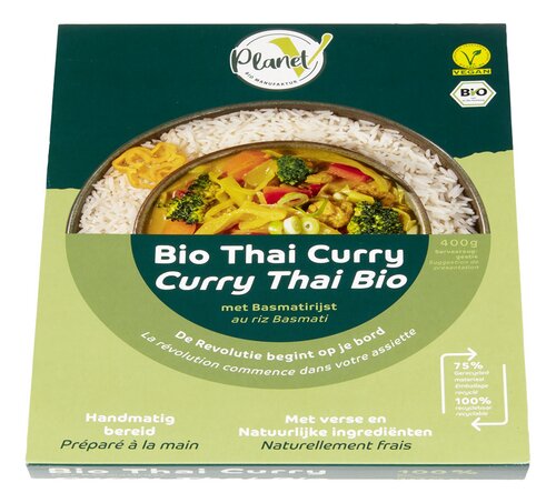 PLANET V Thai Curry Basmati Ric.Bio