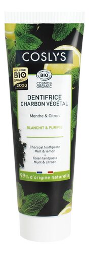 COSLYS dentifr.charbon men.citron