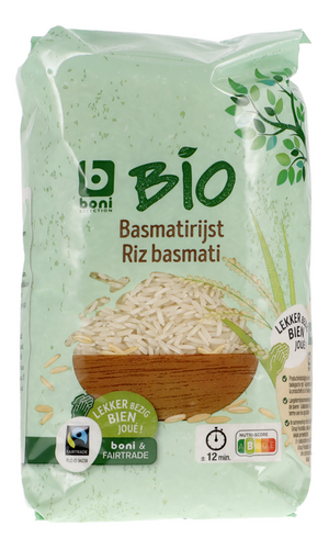 BONI BIO rijst basmati FT