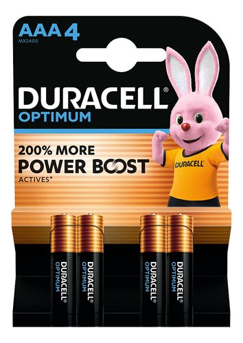 DURACELL optimum powerboost AAA