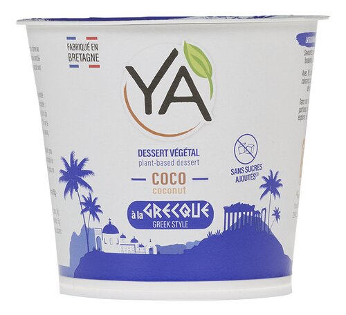 YA Yaourt végétal Coco Bio