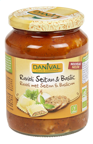 DANIVAL ravioli au seitan Bio