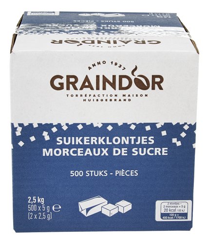 GRAINDOR suikerklontjes apart ver.