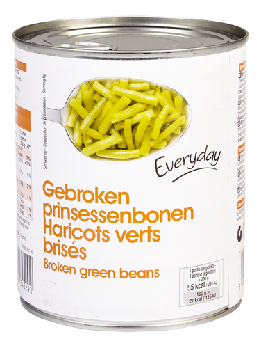 EVERYDAY prinsessenbonen gebr. blik