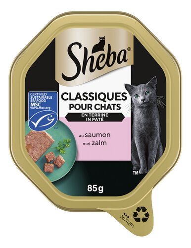 SHEBA Classics terrine saumon barq