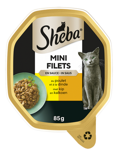 SHEBA mini filets kip-kal vlootje