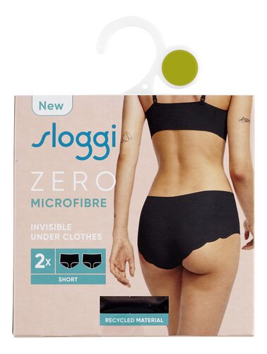 SLOGGI Zero Microfibre short zwart M