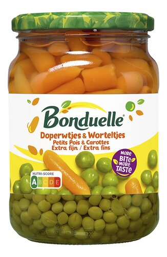 BONDUELLE Erwjes & Worteltjes Bok.