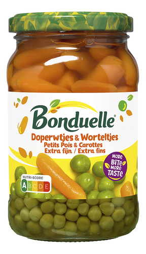 BONDUELLE Erwten & Wortelen Bokaal