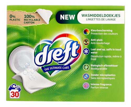 Dreft wasmiddeldoekjes