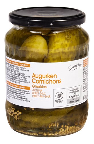 EVERYDAY cornichons aigre-doux