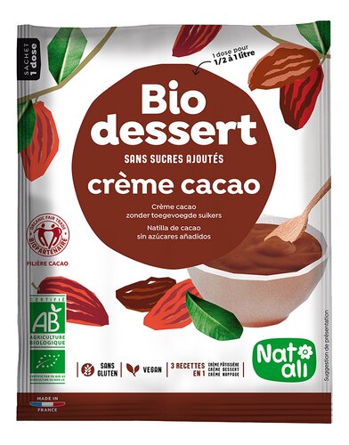 NATALI mélang.pudding choco.FT Bio