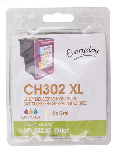 EVERYDAY HP 302 XL couleurs