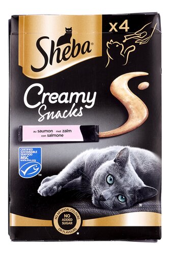 SHEBA Snack Creamy saumon