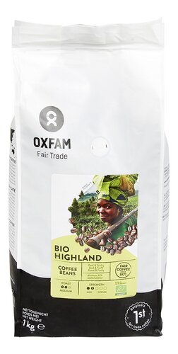 OXFAM FAIRTRADE grains Highland Bio