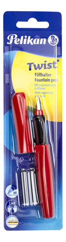 PELIKAN stylo plume Twist +2cart