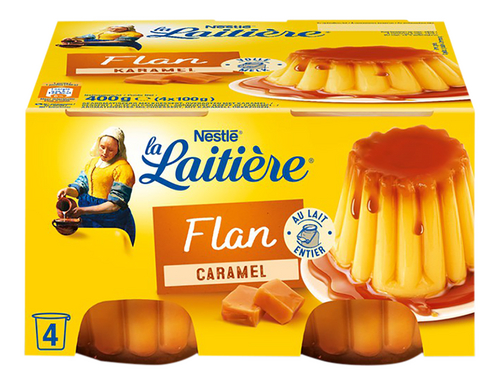 LA LAITIÈRE flan caramel