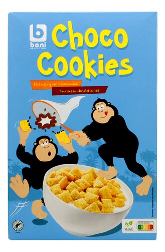 BONI choco cookies melkchocolade