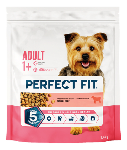 Perfect Fit Dog Adult XS/S Beef
