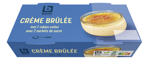 BONI crème brûlée verre